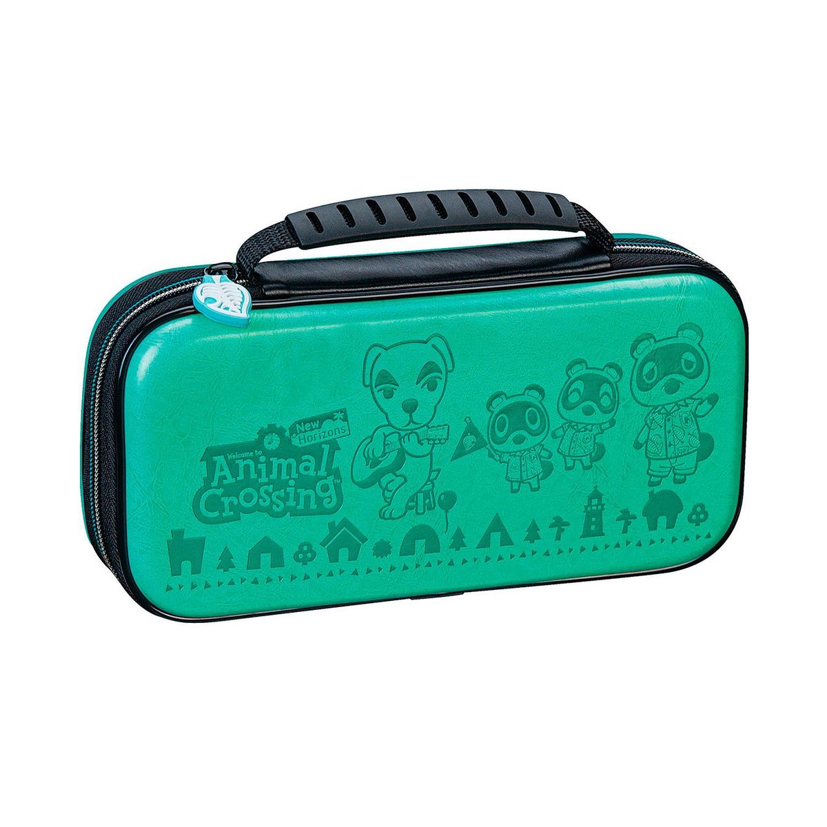 NINTENDO - Estuche Original Game Traveler Deluxe Travel Animal Crossing Deboss