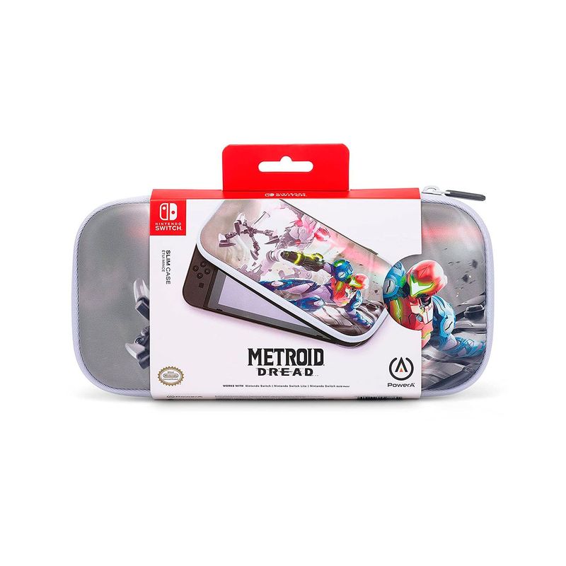 POWER A - Estuche Protector Case Powera Officially Swicth Oled Metroid Dread