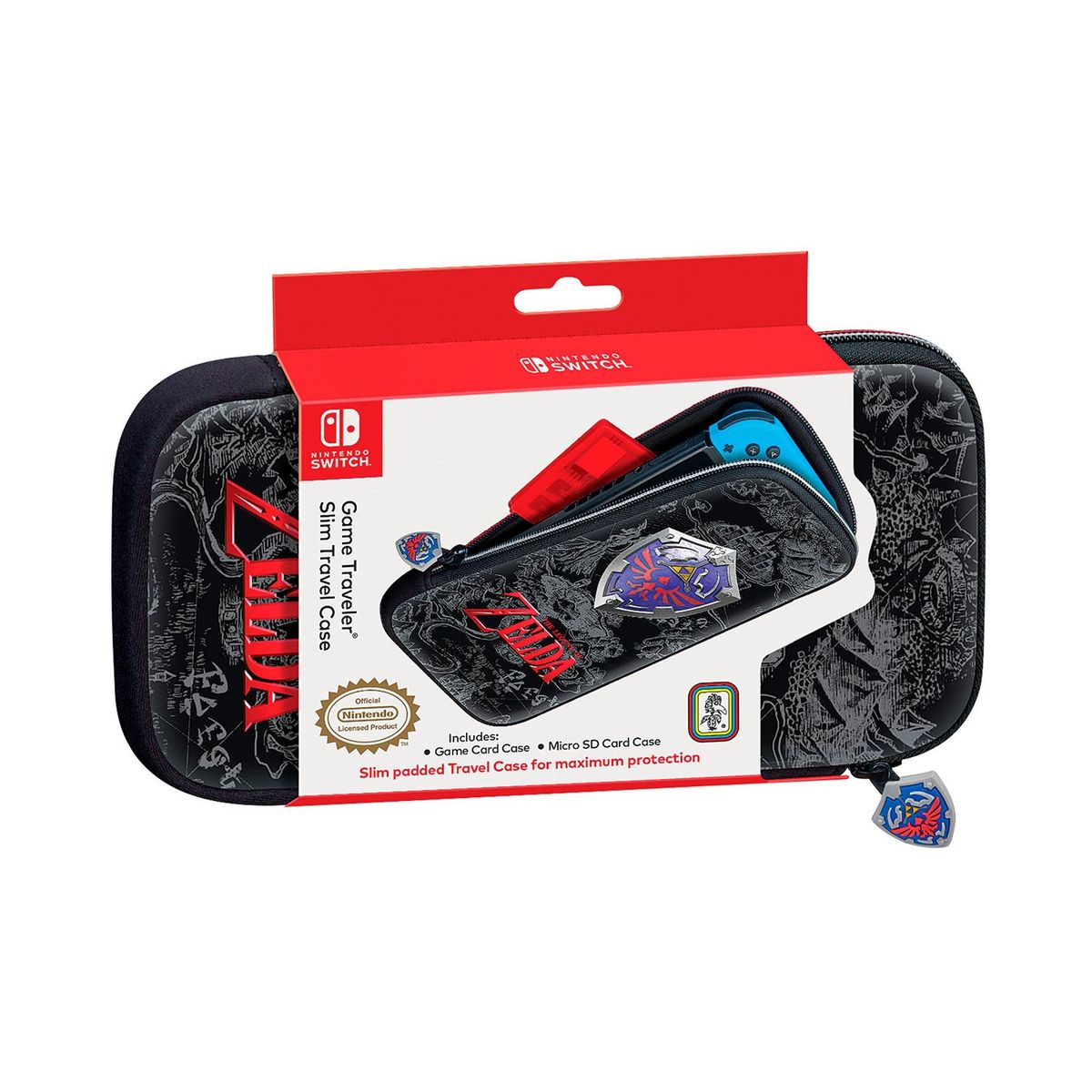 NINTENDO - Switch Game Traveler Deluxe Travel Case Slim The Legends of Zelda