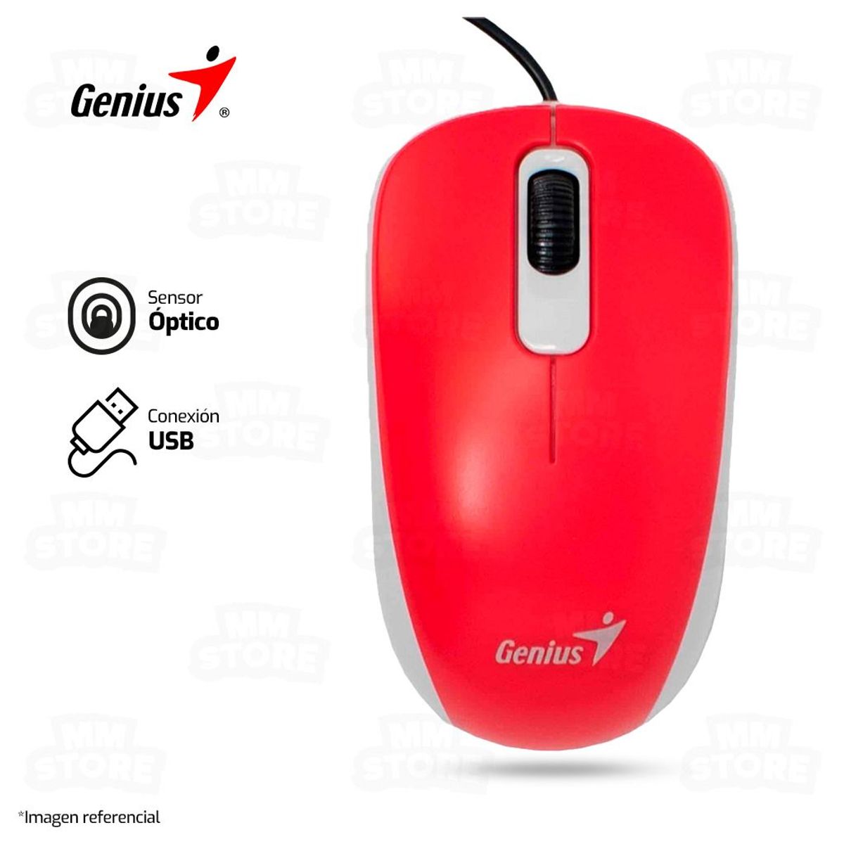 GENIUS - Mouse Genius DX 110 Rojo