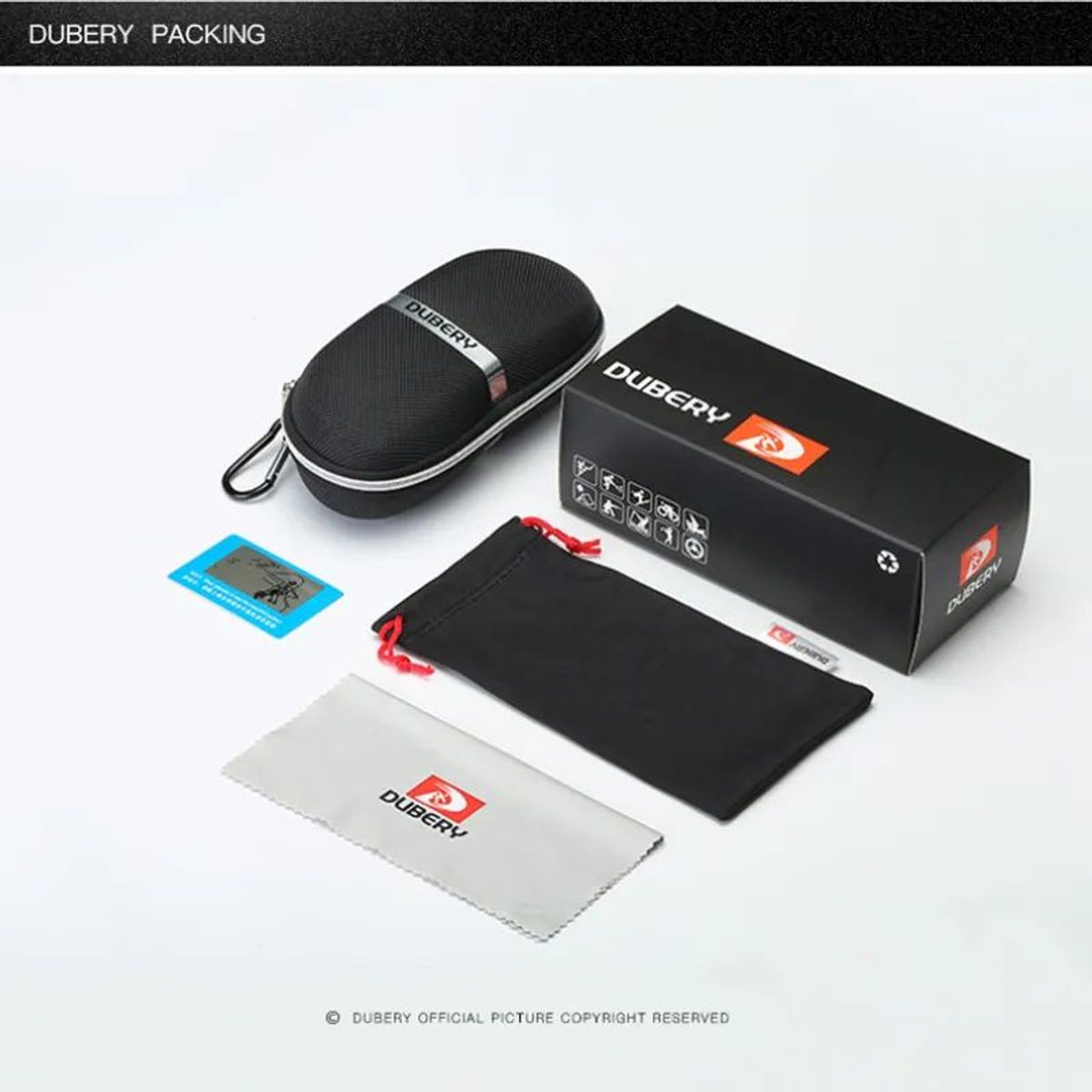 DUBERY - Lentes de Sol DUBERY - Polarizados - UV400 - con Estuche