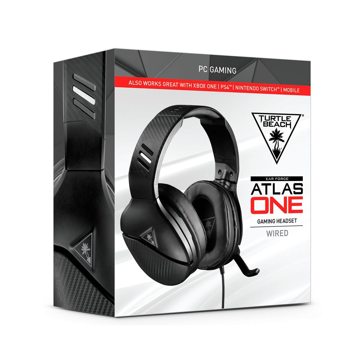 TURTLE BEACH - Audífono Gamer Turtle Beach Atlas Ps4 Xbox PC Nintendo Switch Negro