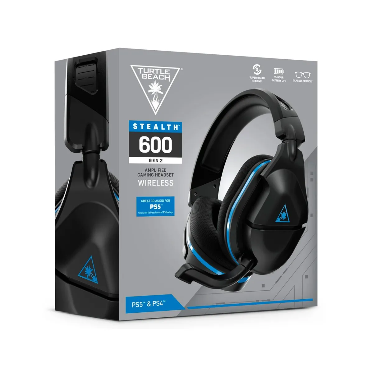 TURTLE BEACH - Audifono Gamer Wireless Turtle Beach Stealth 600 Gen 2 Negro