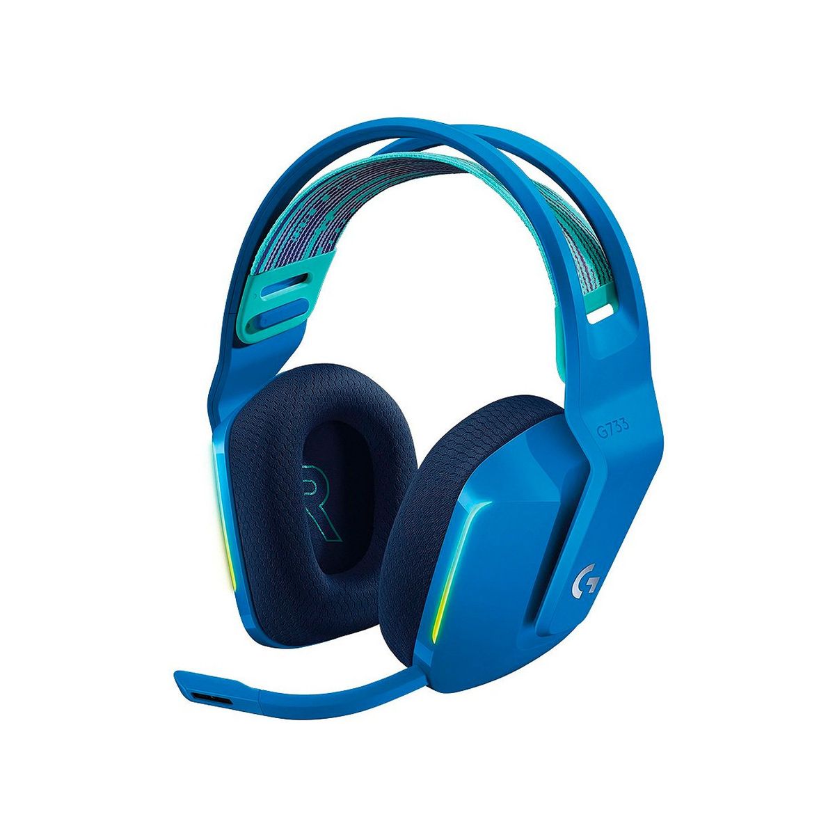 LOGITECH - Audifono Gamer CMicrof Logitech G733 Lightspeed Blue