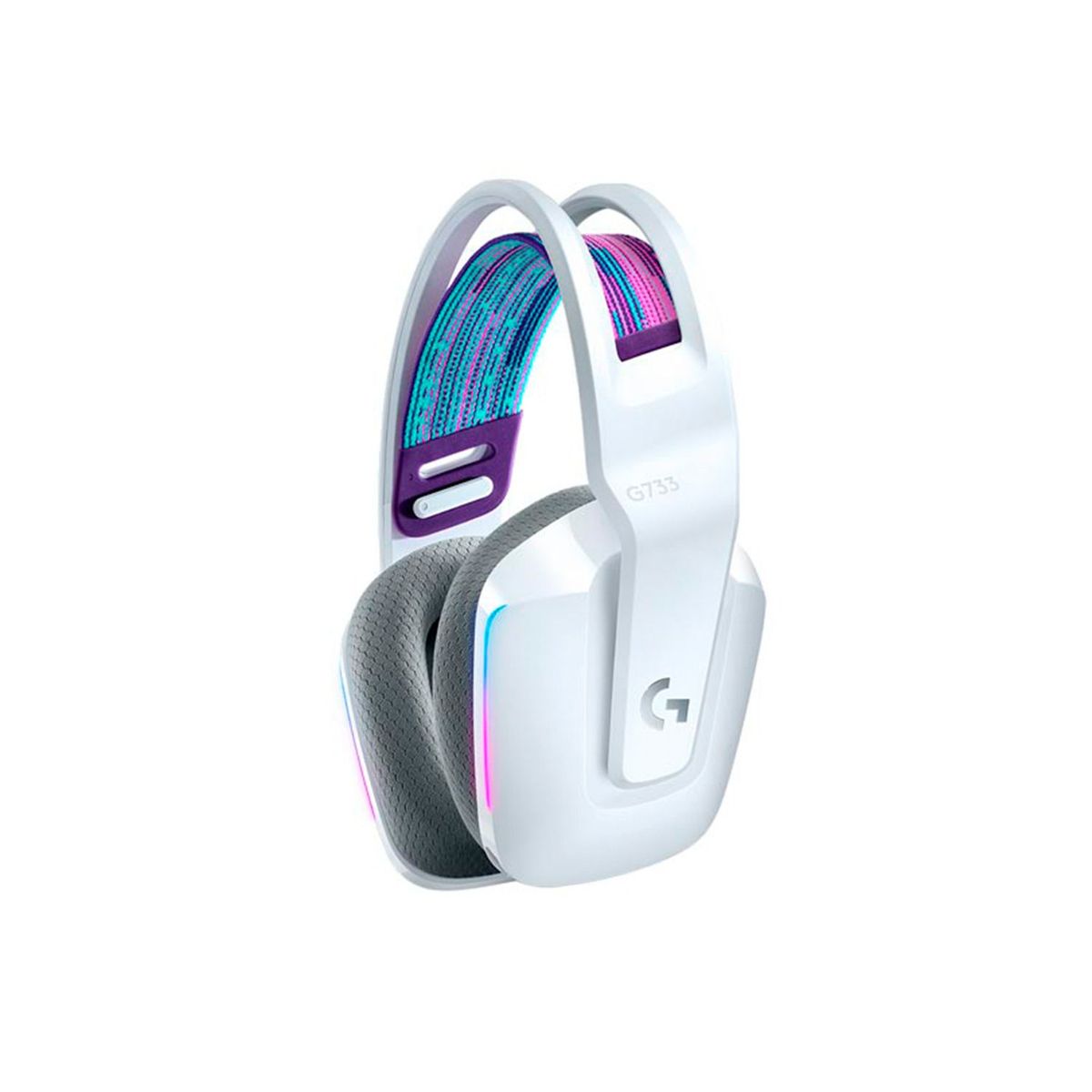 LOGITECH - Audifono Gamer C/Microf Logitech G733 Lightspeed White