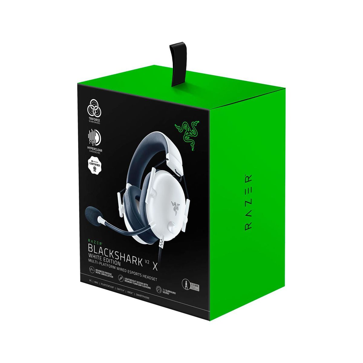 RAZER - Audifono C/Microf Razer Blackshark V2 X Multi - Platform 7.1 W