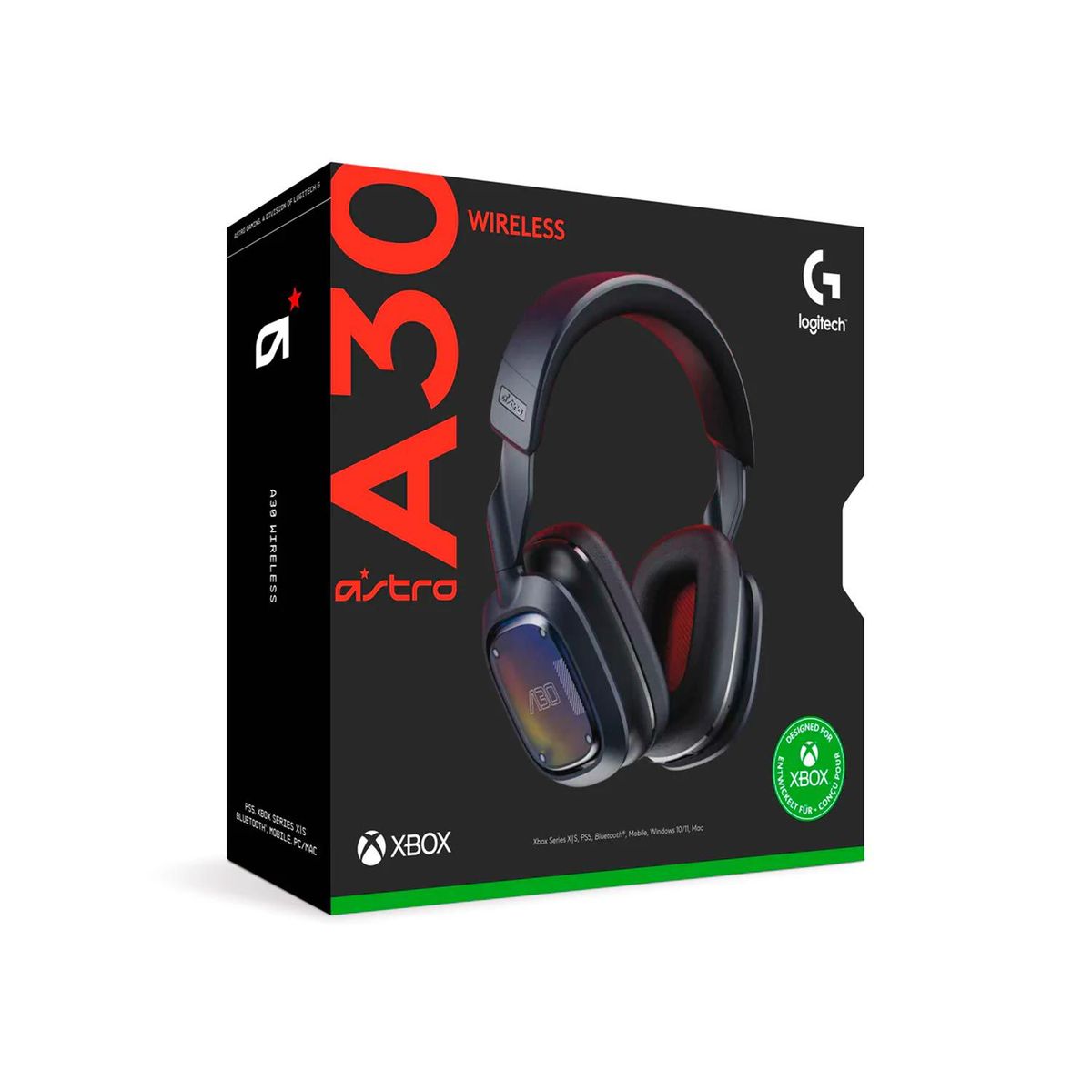 ASTRO - Audifono Gamer C/Microf. Astro A30 Wireless For Xbox/Ps5/Pc/Mac Blue