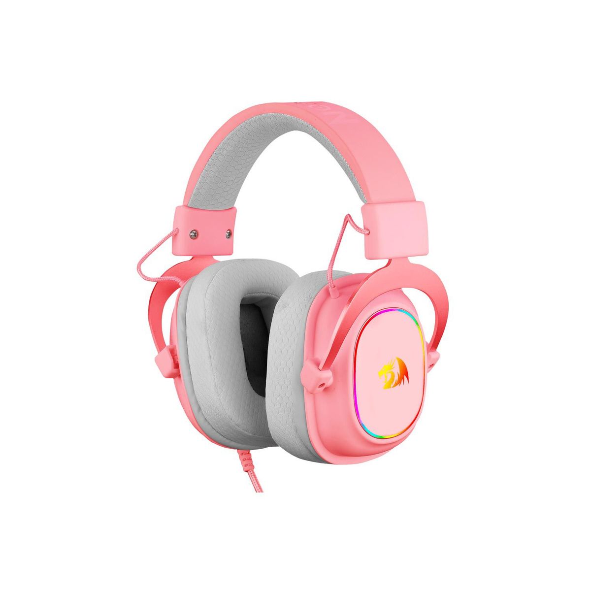 REDRAGON - Auriculares Gamer Redragon Zeus X Rgb H510P Rgb Pink