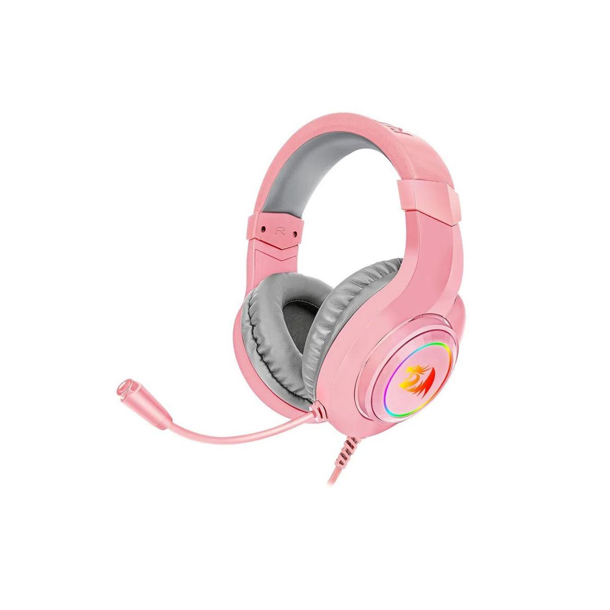 REDRAGON - Audifono Gamer Redragon Hylas H260P Rgb Pink