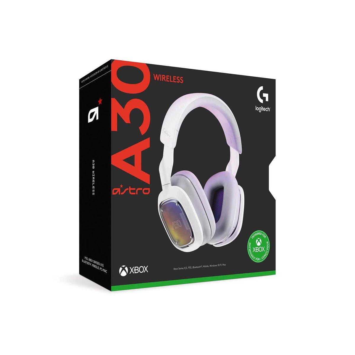 ASTRO - Audifono Gamer C/Microf Astro A30 Wireless para Pc/Mac/Xb White