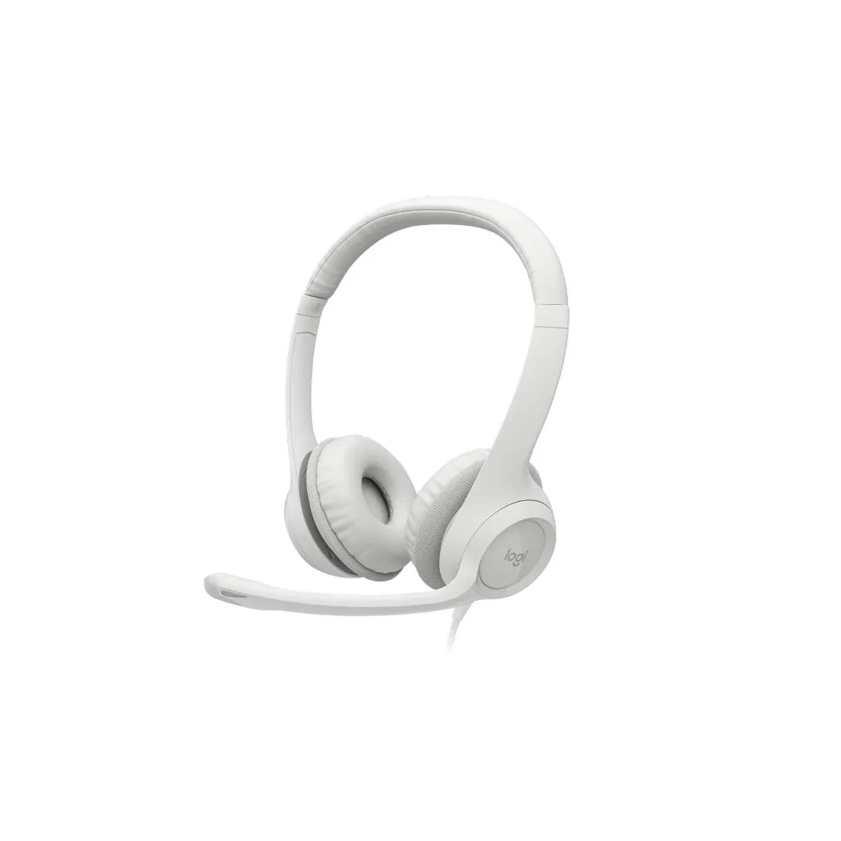 LOGITECH - Audifono C/Microf Logitech H390 Usb Noise Cancelling White
