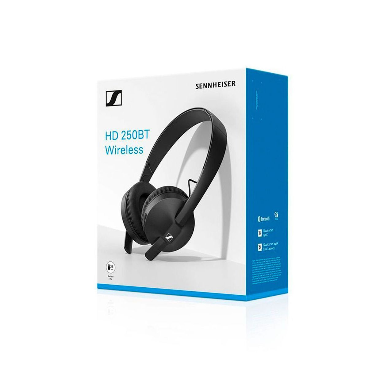 SENNHEISER - Audifono C/Microft Sennheiser Hd 250 Bt Wireless Negro