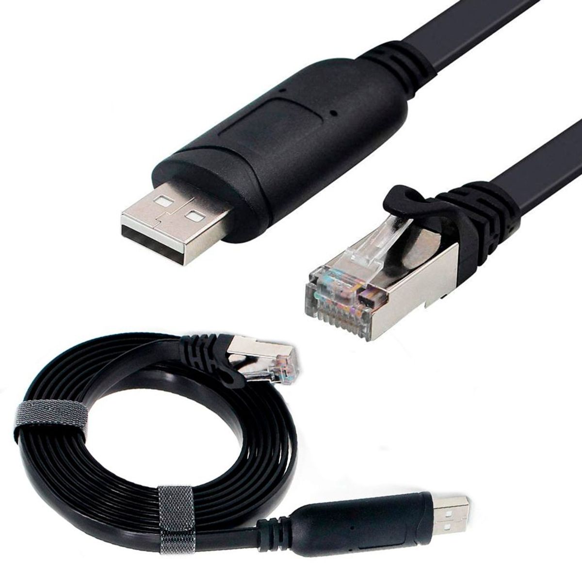 NETCOM - Cable USB a RJ45 NETCOM rs232 consola ethernet red 1.80 Metros