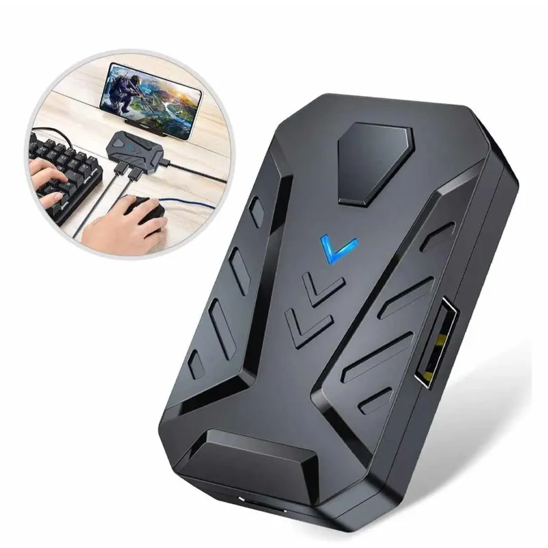 GENERICO - Adaptador de Celular Android & iOs  para Mouse - Teclado - Playstation