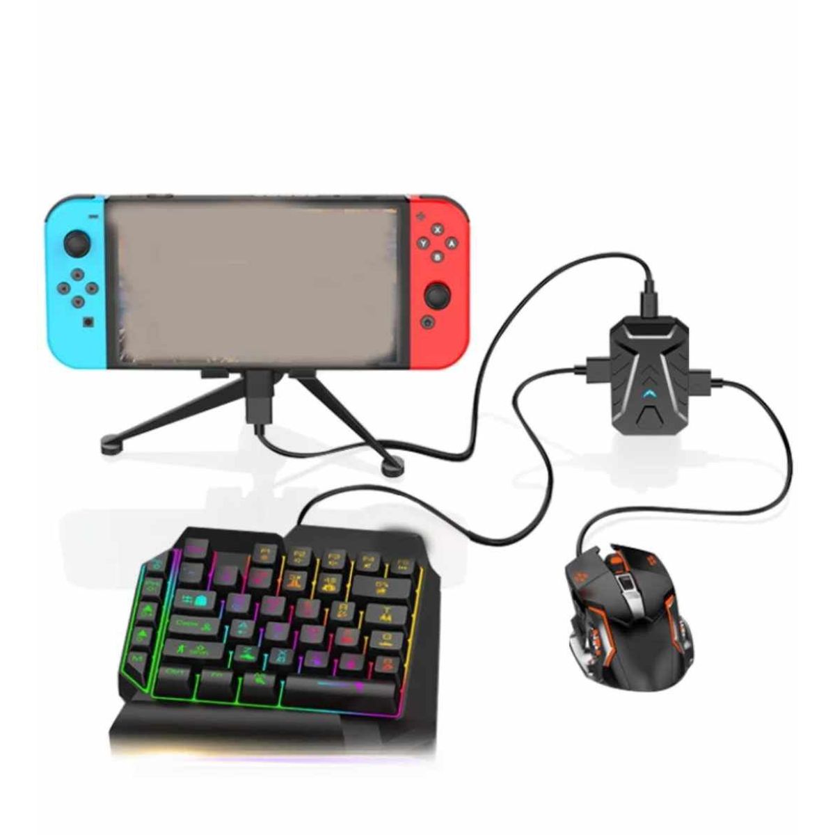 GENERICO - Kit Gamer 4 en 1 Celular Teclado Mouse para Android & iOs