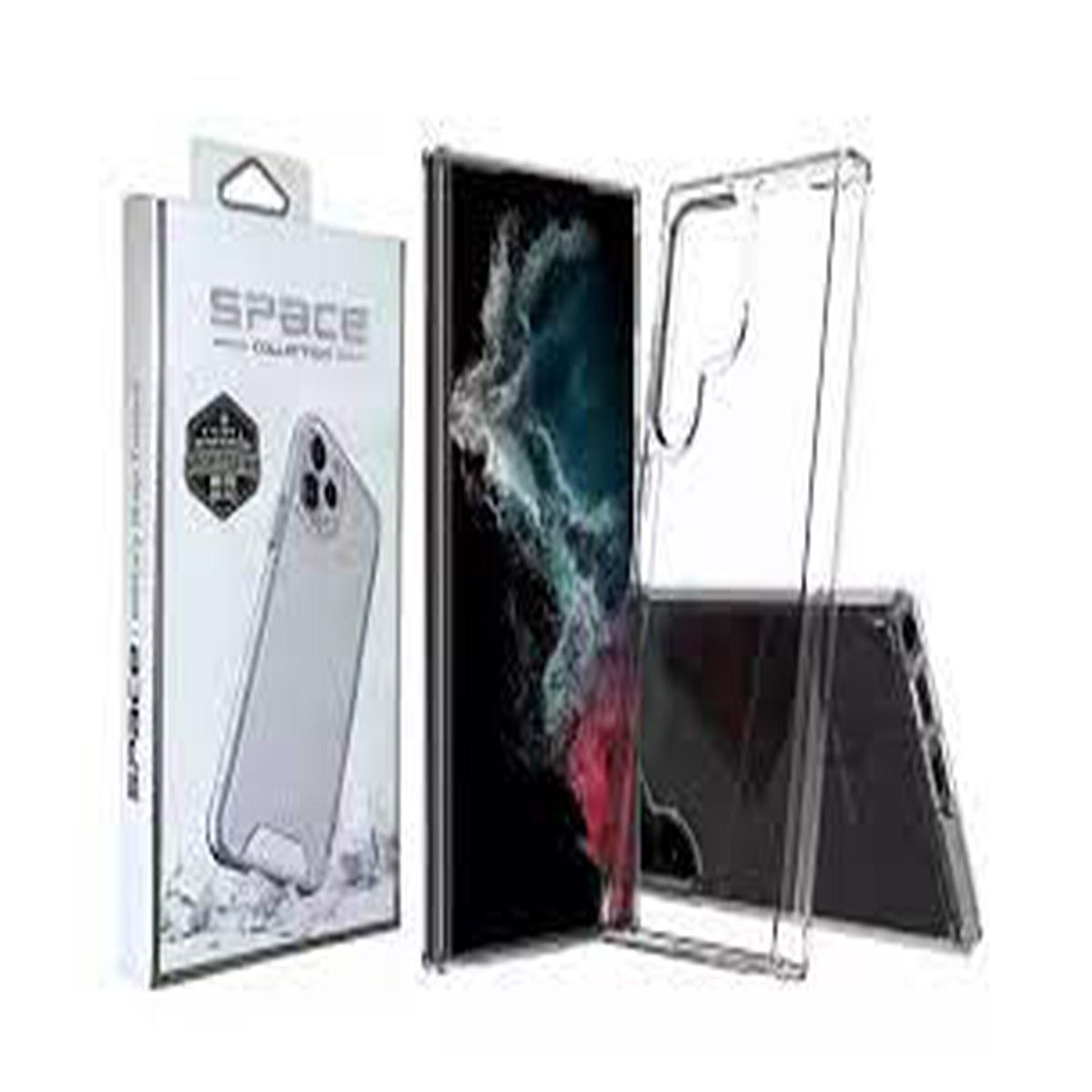 CASE - Funda Case space para Samsung S23 Ultra anticaida resistente transpar