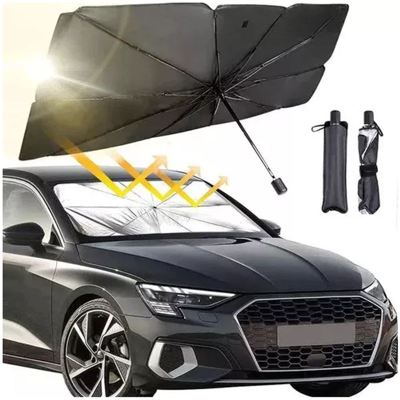 GENERICO - Tapasol Parabrisas Cubre Sol Para Coche Cortinas Parasol