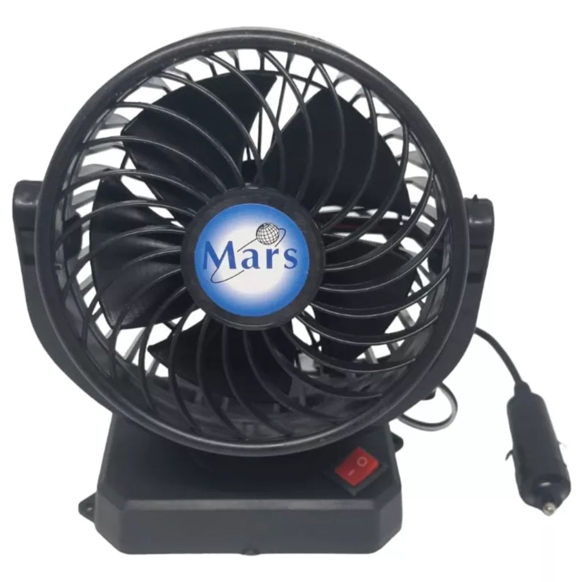 GENERICO - Ventilador De Auto Coche 360º 5 Pulgadas Adherible Potente