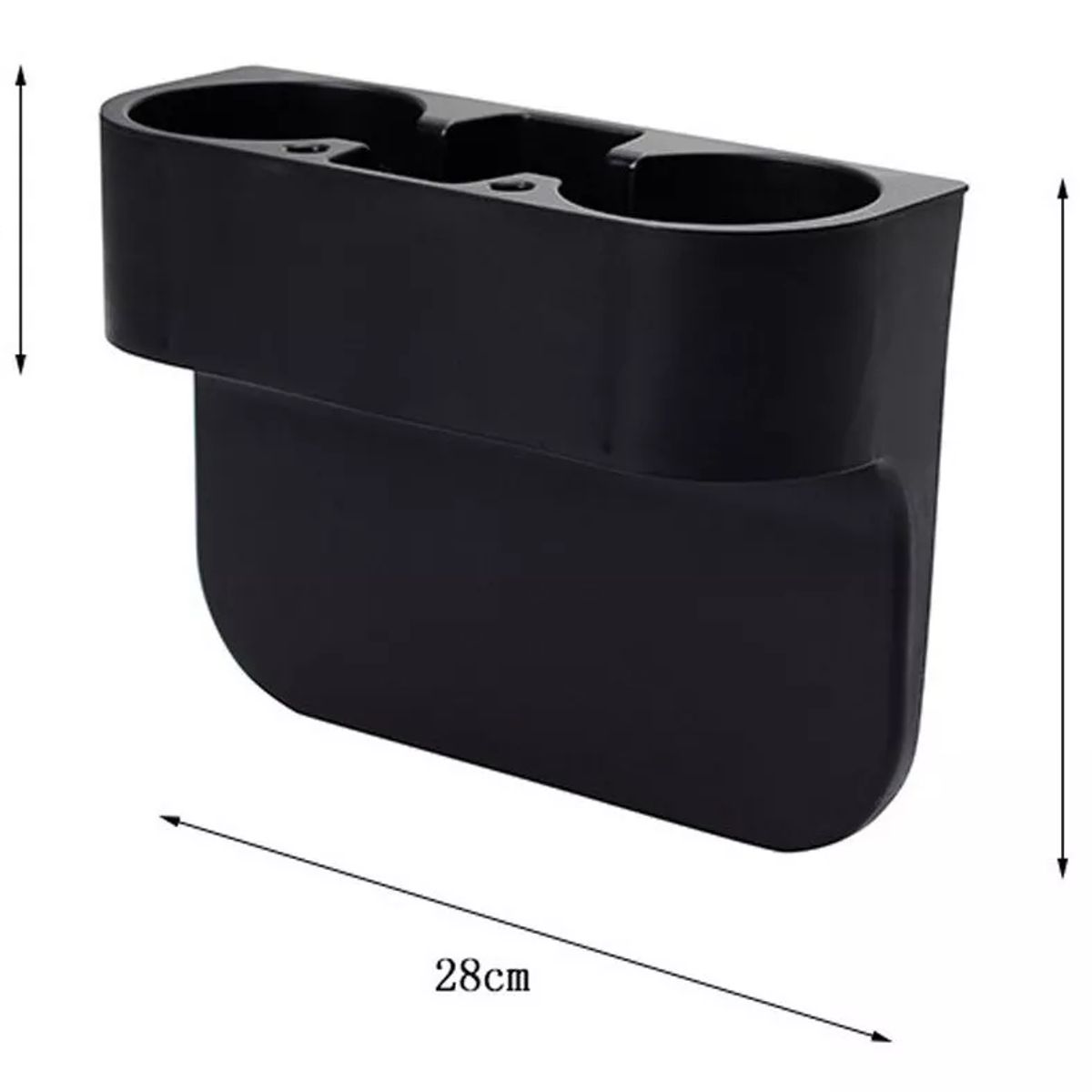 GENERICO - Organizador Para Auto Portavasos Bebidas Y Celular Universal
