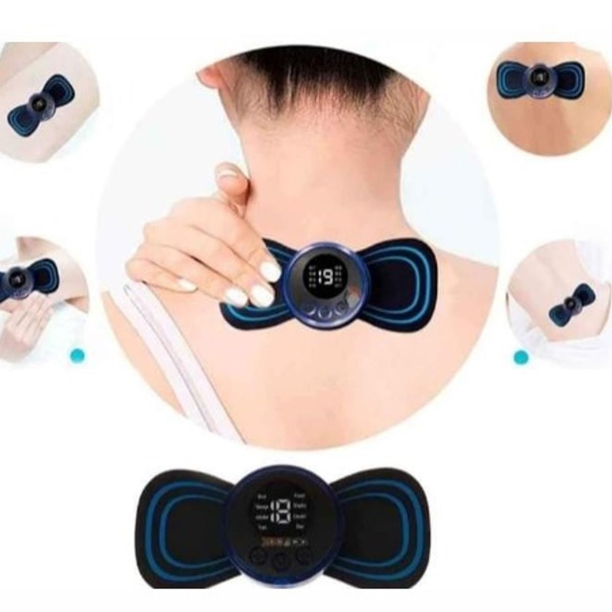 GENERICO - Mini Masajeador Mariposa Recargable de Calidad