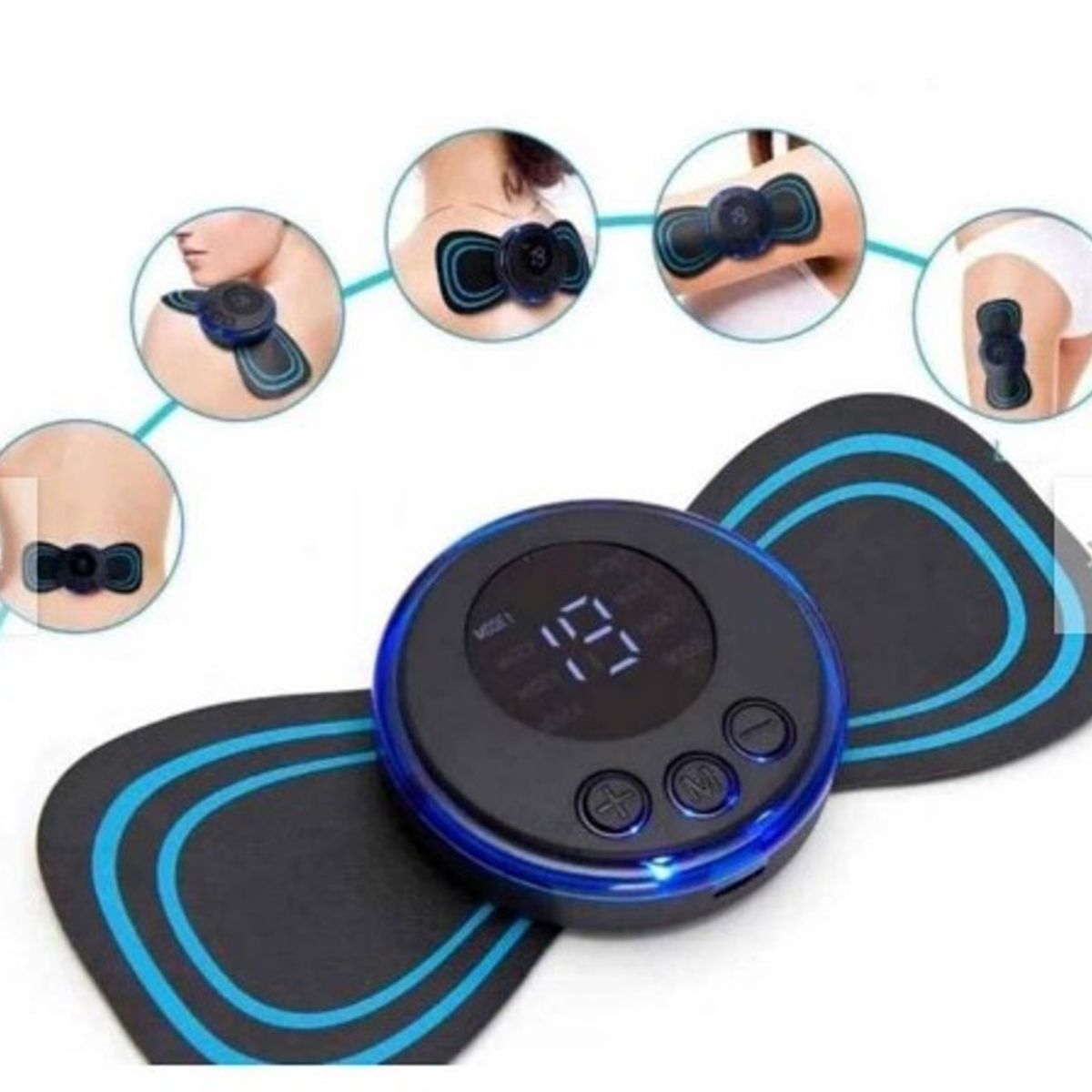 GENERICO - Mini Masajeador Mariposa Recargable de Calidad