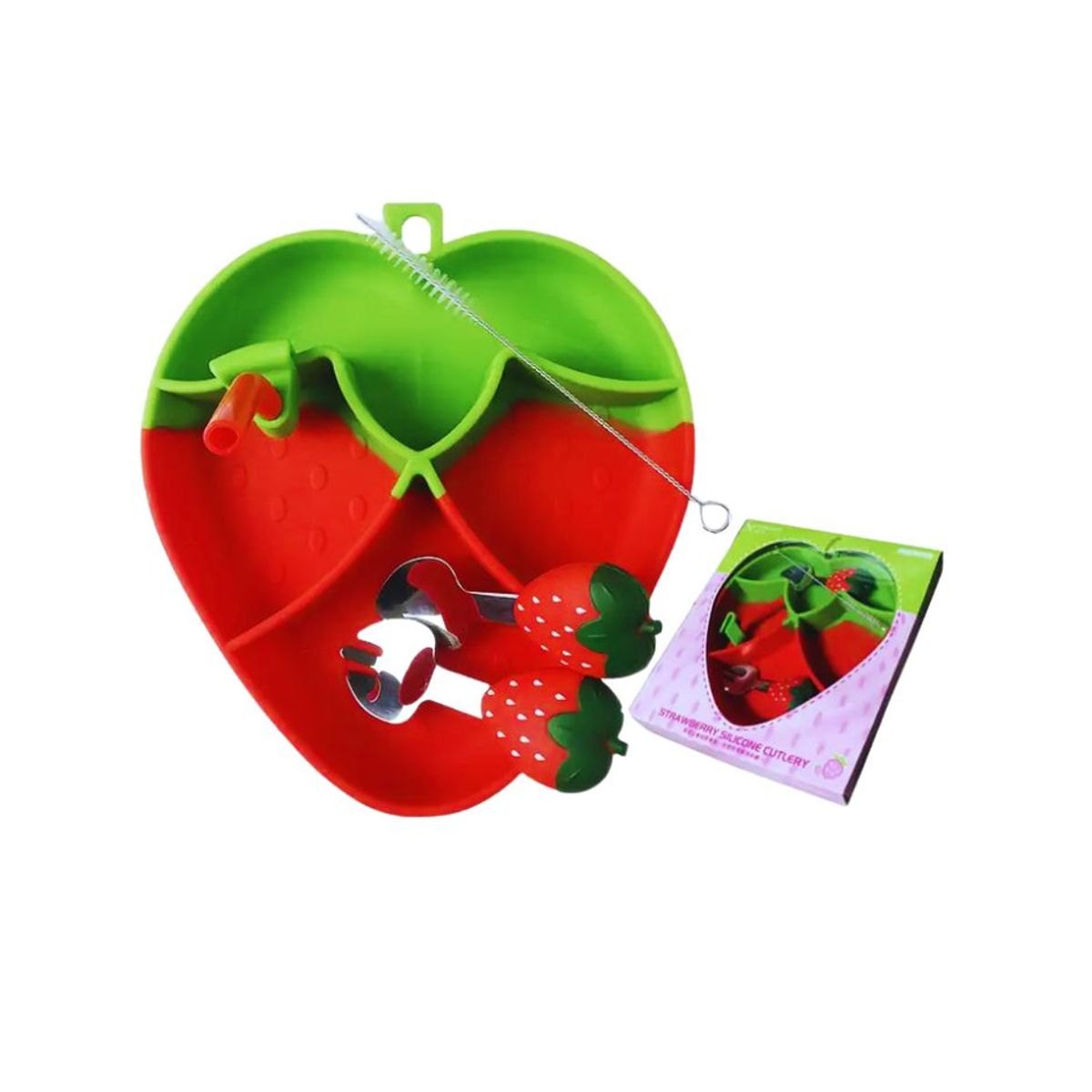 GENERICO - SET DE SILICONA GRADO ALIMENTICIO PARA BEBÉ