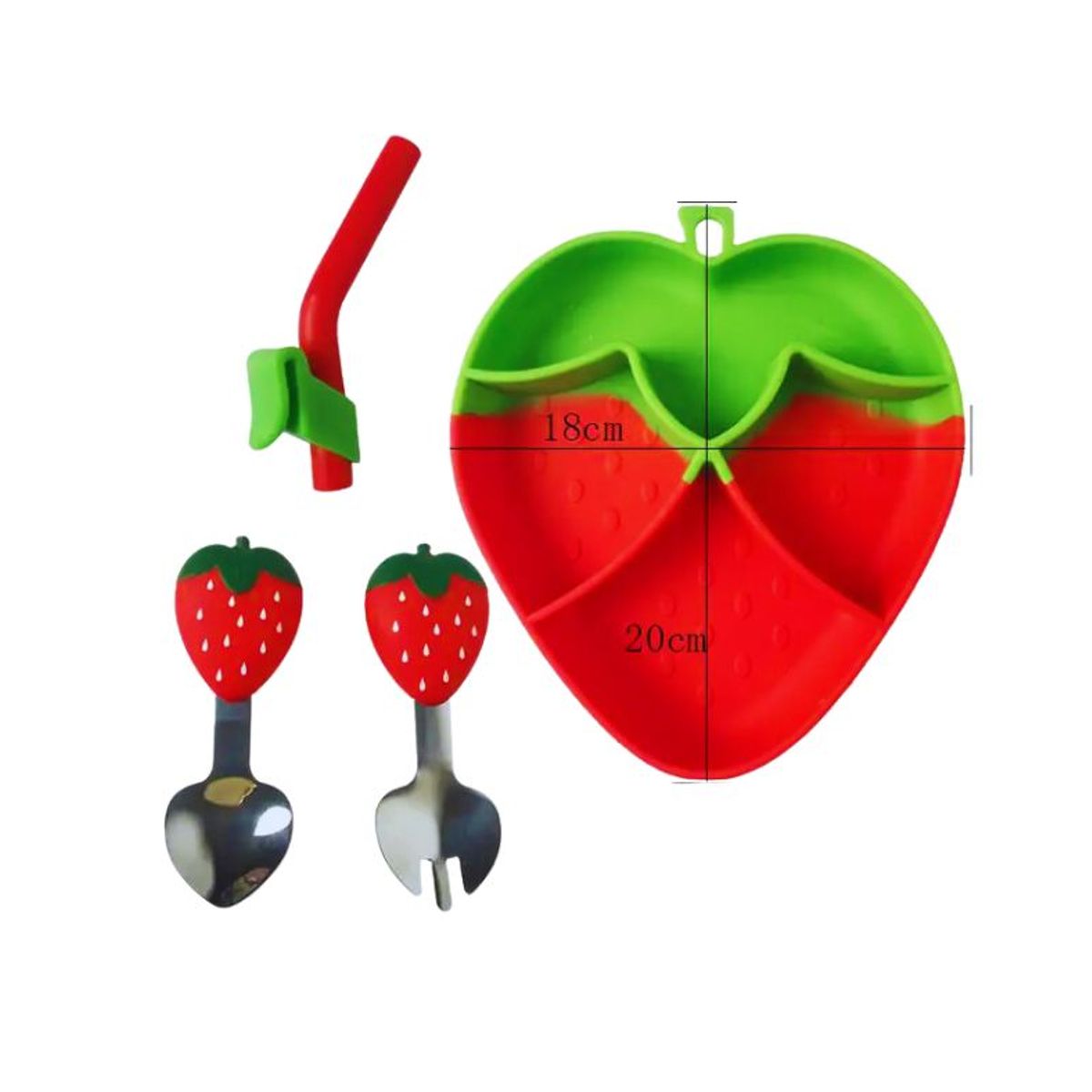 GENERICO - SET DE SILICONA GRADO ALIMENTICIO PARA BEBÉ