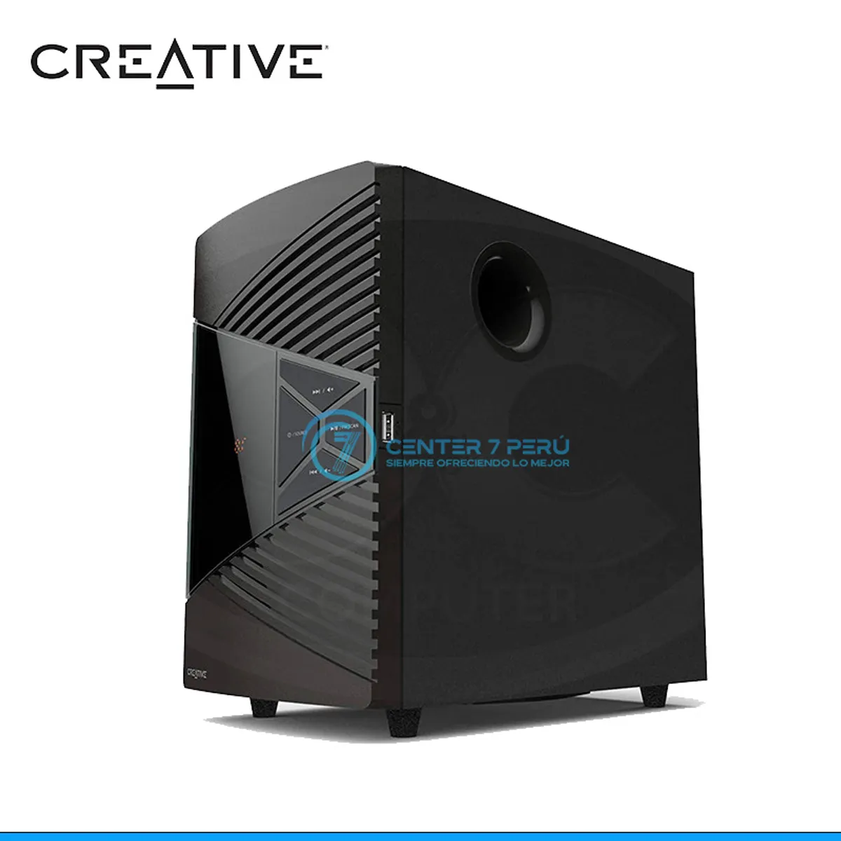 CREATIVE - PARLANTE CREATIVE E2500 2.1 30W/60W BT/ FM/ USB/ 3.5MM 220V BLACK