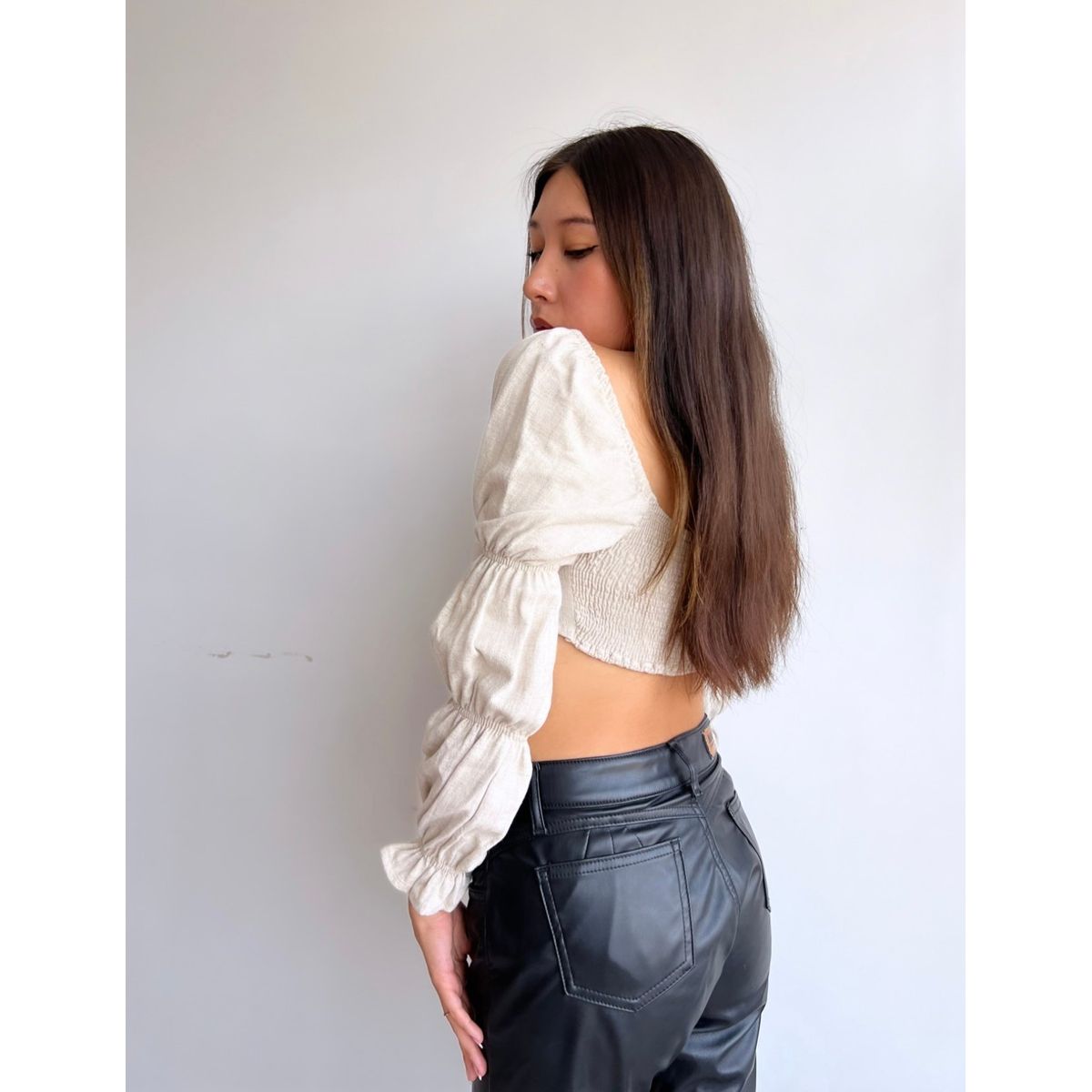 AMA OUTFITTERS - BLUSA DE LINO CARTAGENA