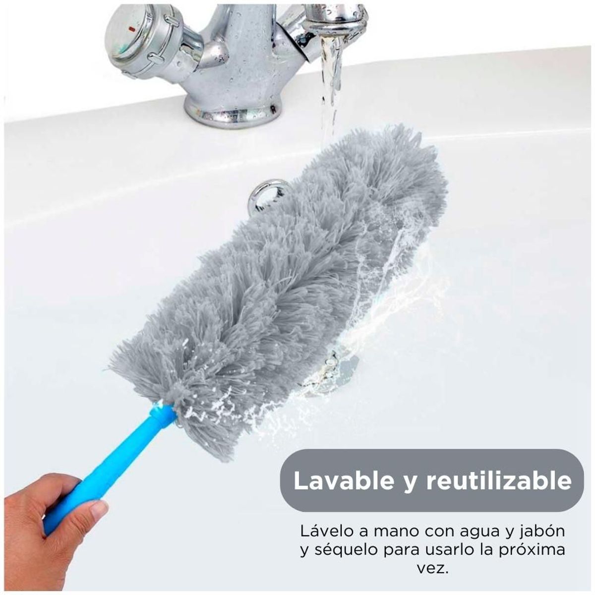 MINARI - Plumero de Microfibra Suave Expandible para Limpieza PL P83