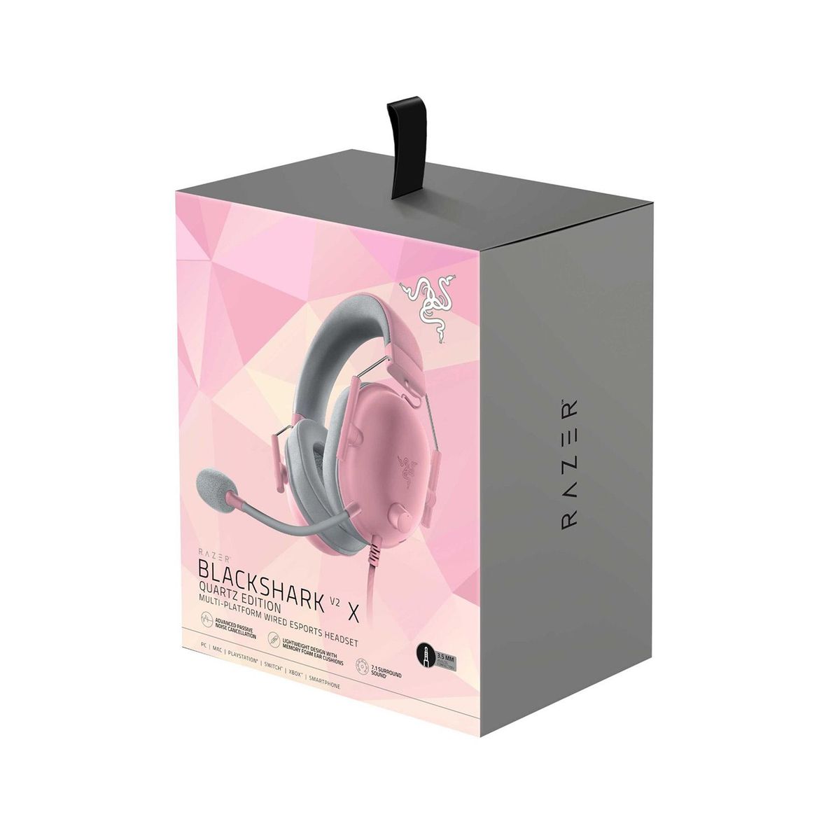 RAZER - Audifono Gamer Razer Blackshark V2 X Multi-Plataform 7.1 Quartz