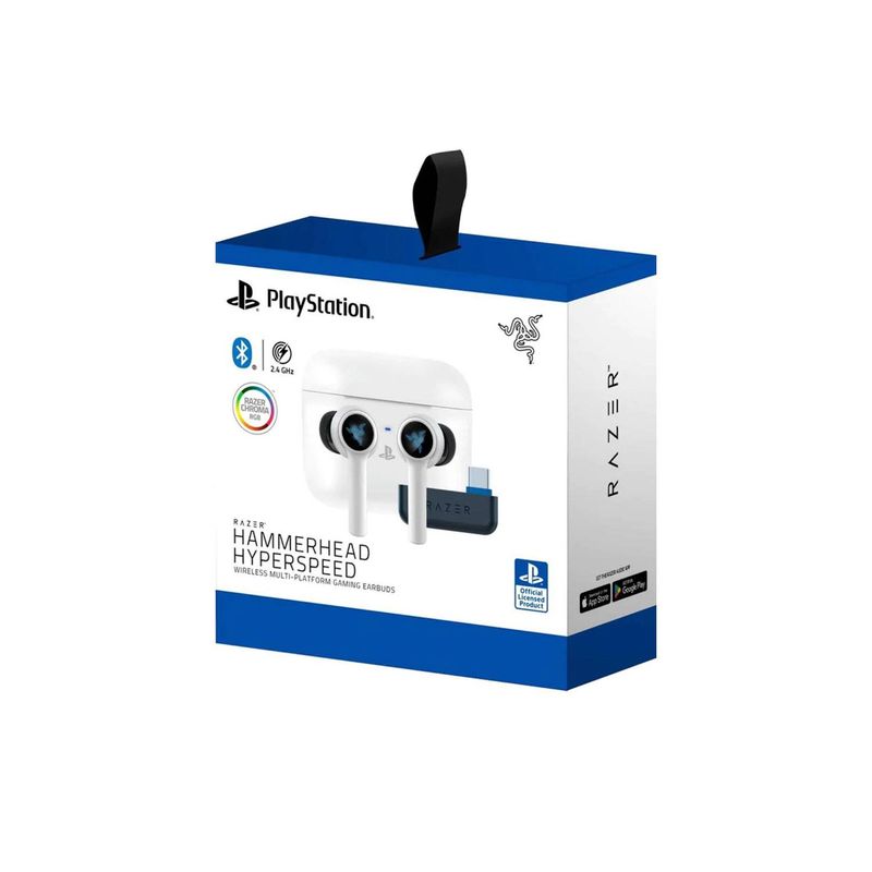 RAZER - Audifono Gamer Razer Hammerhead Wireless Hyperspeed White