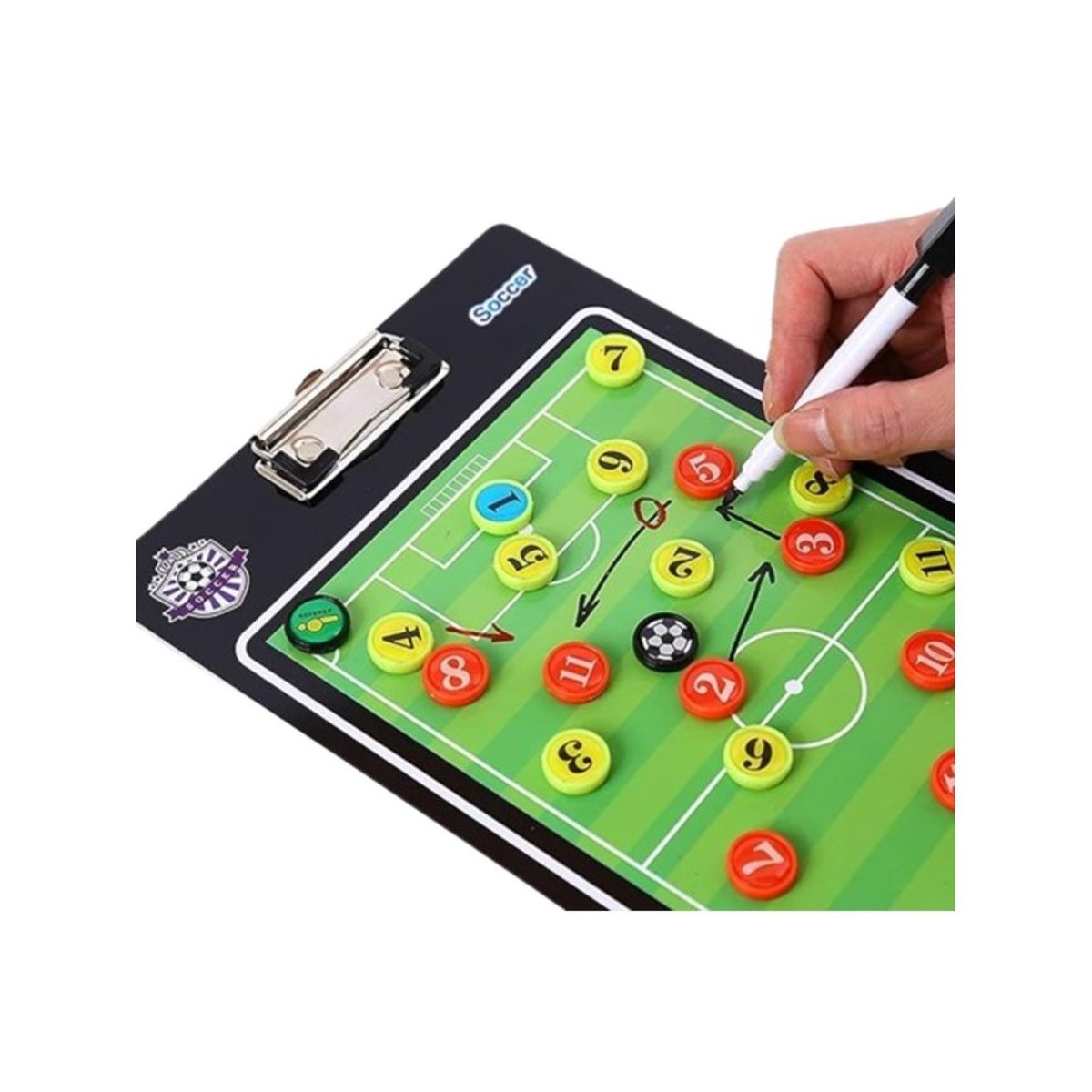 GENERICO - PIZARRA TABLA MAGNÉTICA TÁCTICO PARA ENTRENADOR DE FÚTBOL