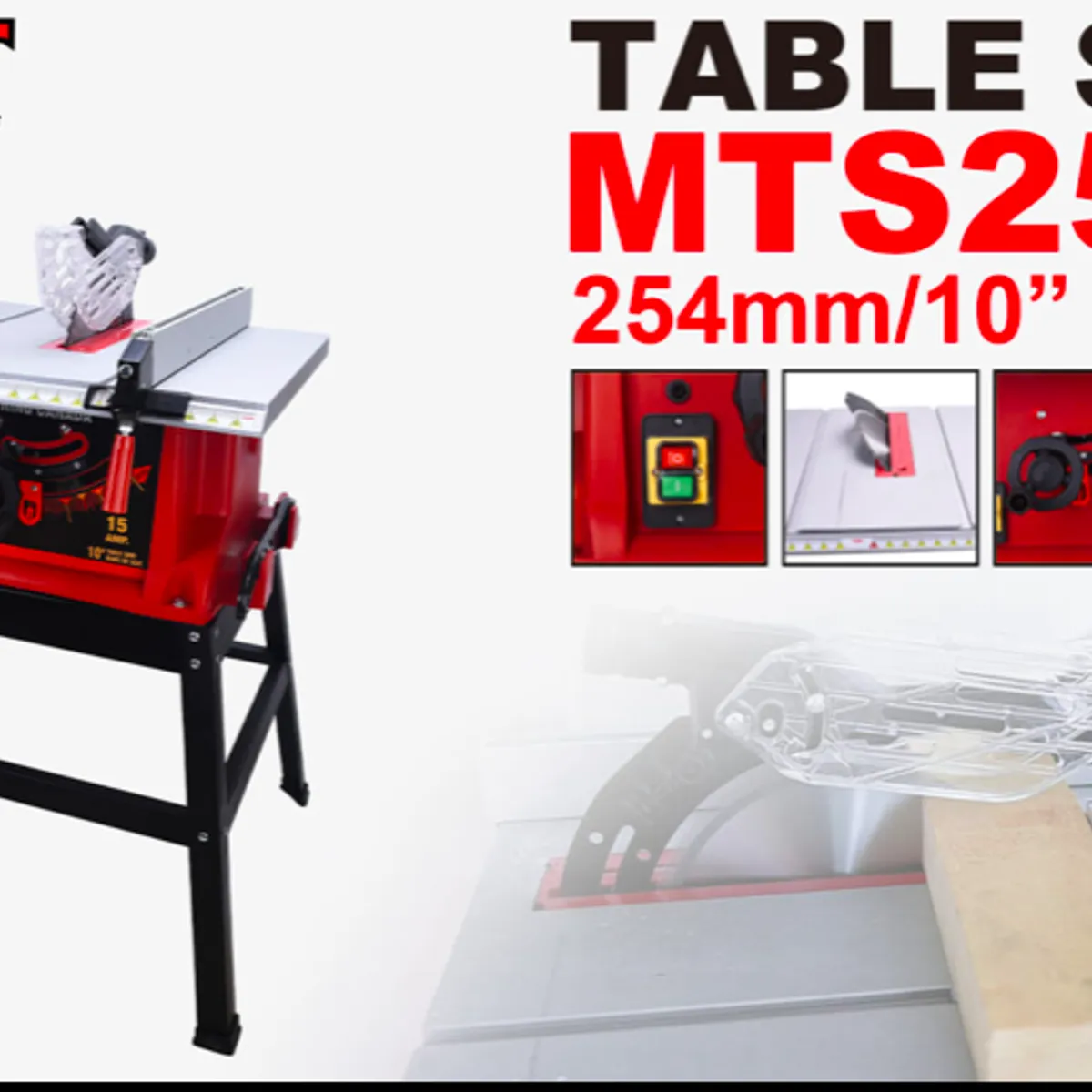 GENERICO - SIERRA DE BANCO PROFESIONAL 1600W MTS2502 MPT TOOLS