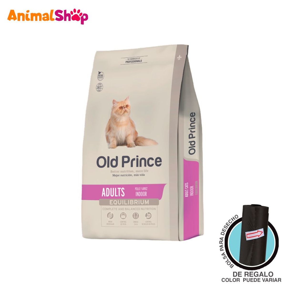 OLD PRINCE - Comida De Gato Old Prince Super Premium Indoor 1Kg