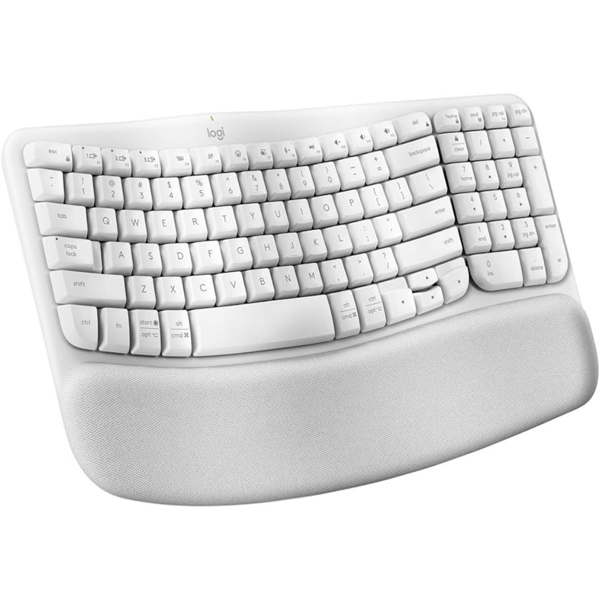 LOGITECH - TECLADO LOGITECH ERGO WAVE INALAMBRICO SP BLANCO 920-012279