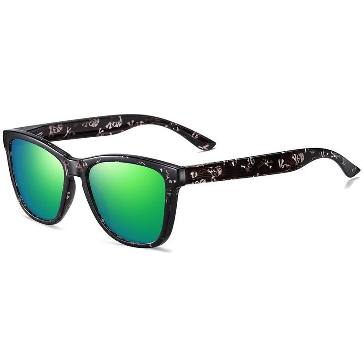 GENERICO - Lentes de sol Stylish UV400 marco skull con luna espejo