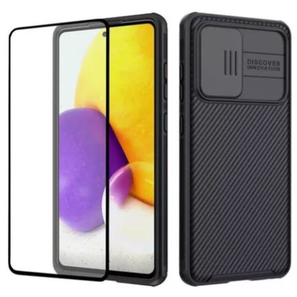 NILLKIN - CASE NILLKIN CAMSHIELD SAMSUNG GALAXY A72 CON VIDRIO
