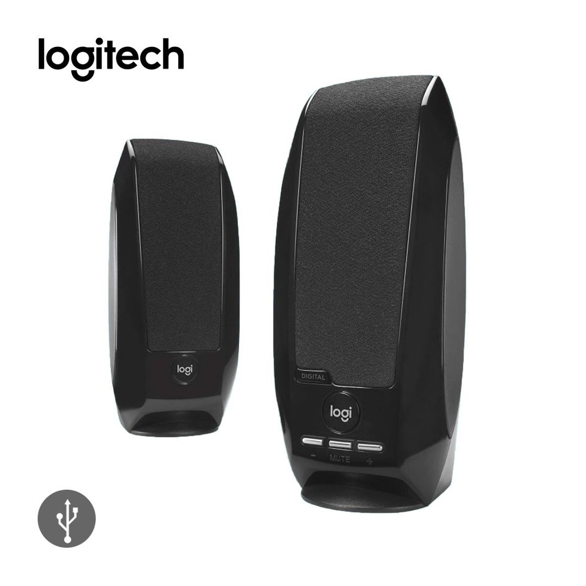 LOGITECH - Parlante LOGITECH S150 24W Estereo USB-A Negro