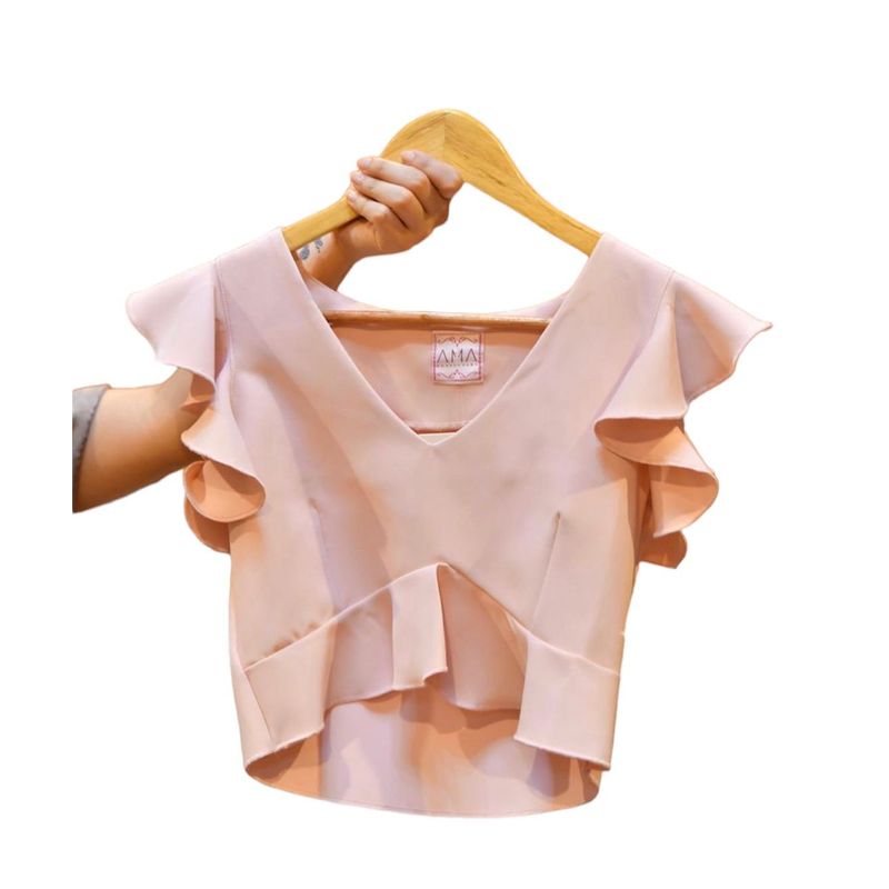 AMA OUTFITTERS - TOP CORTO CON BOBOS BALI