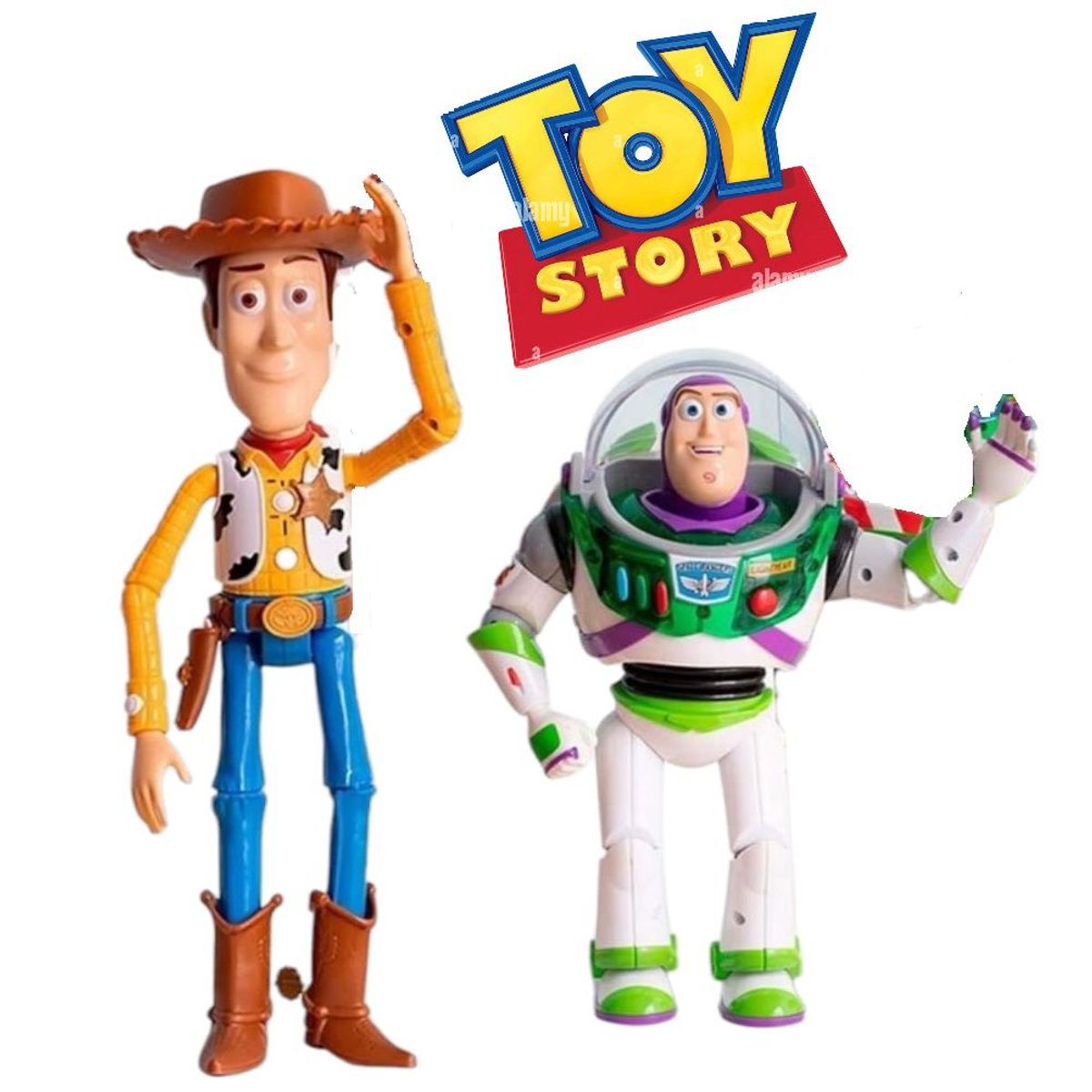 DISNEY - Muñecos Woody y Buzzlightyear hablan frases