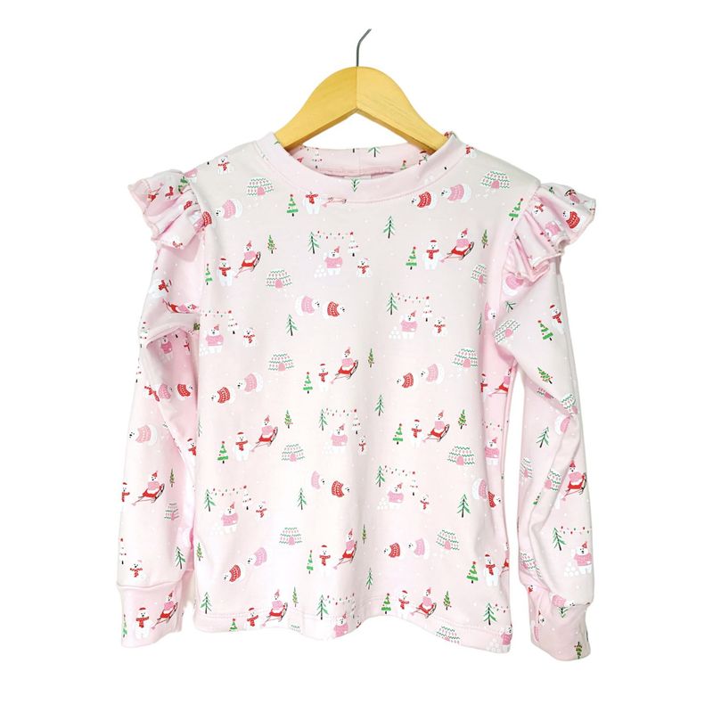 OTTOWARE - PIJAMA NAVIDAD NIÑA ROSA