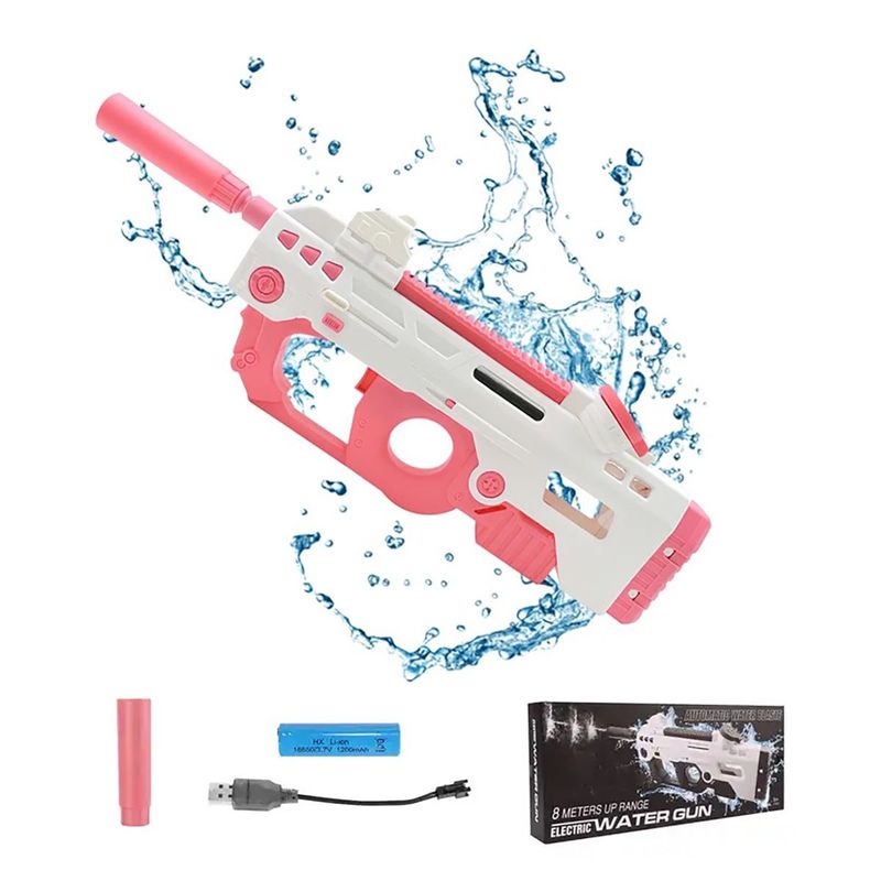 GENERICO - Pistola de agua eléctrica para niños y adultos P90