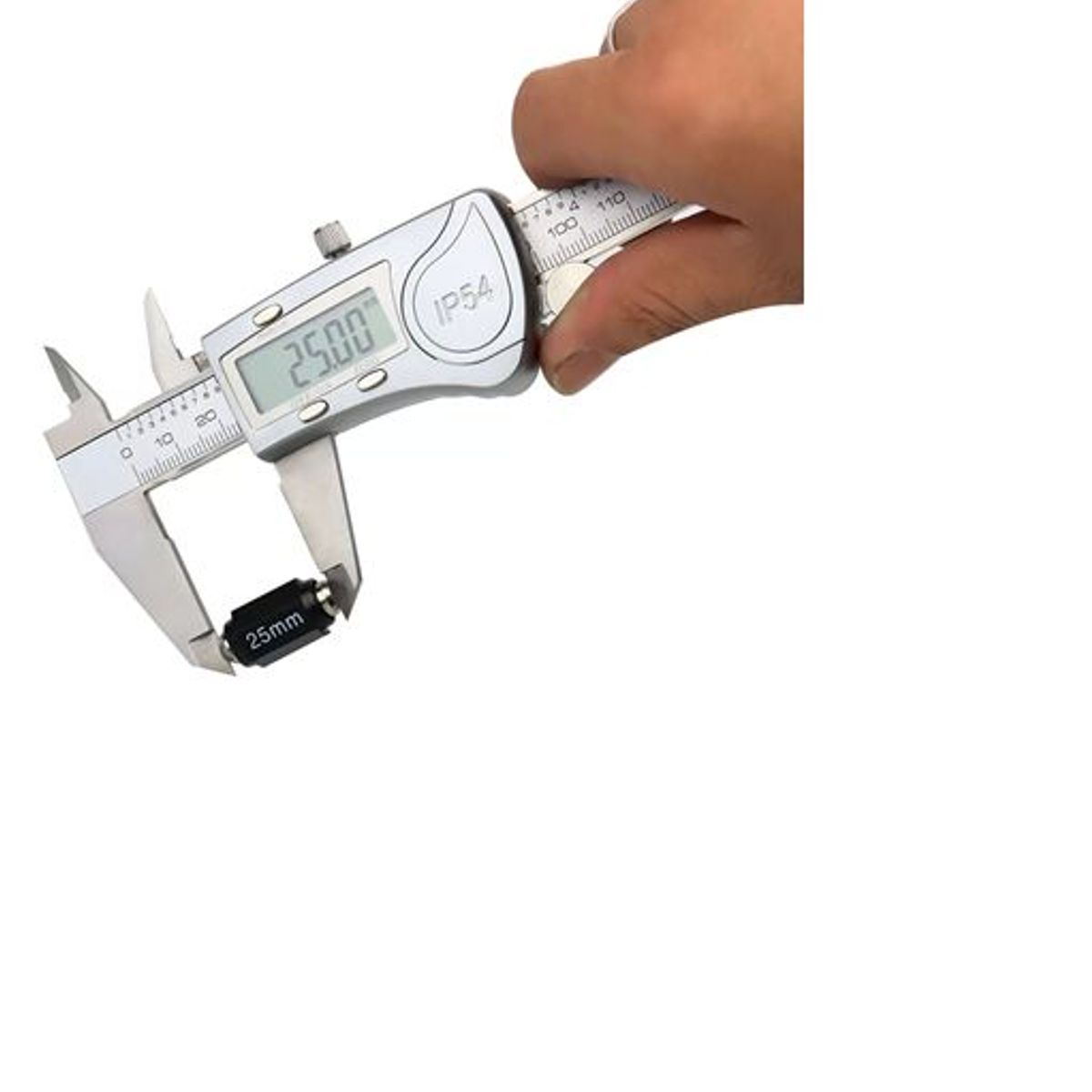 GENERICO - Calibrador digital vernier acero inoxidabl