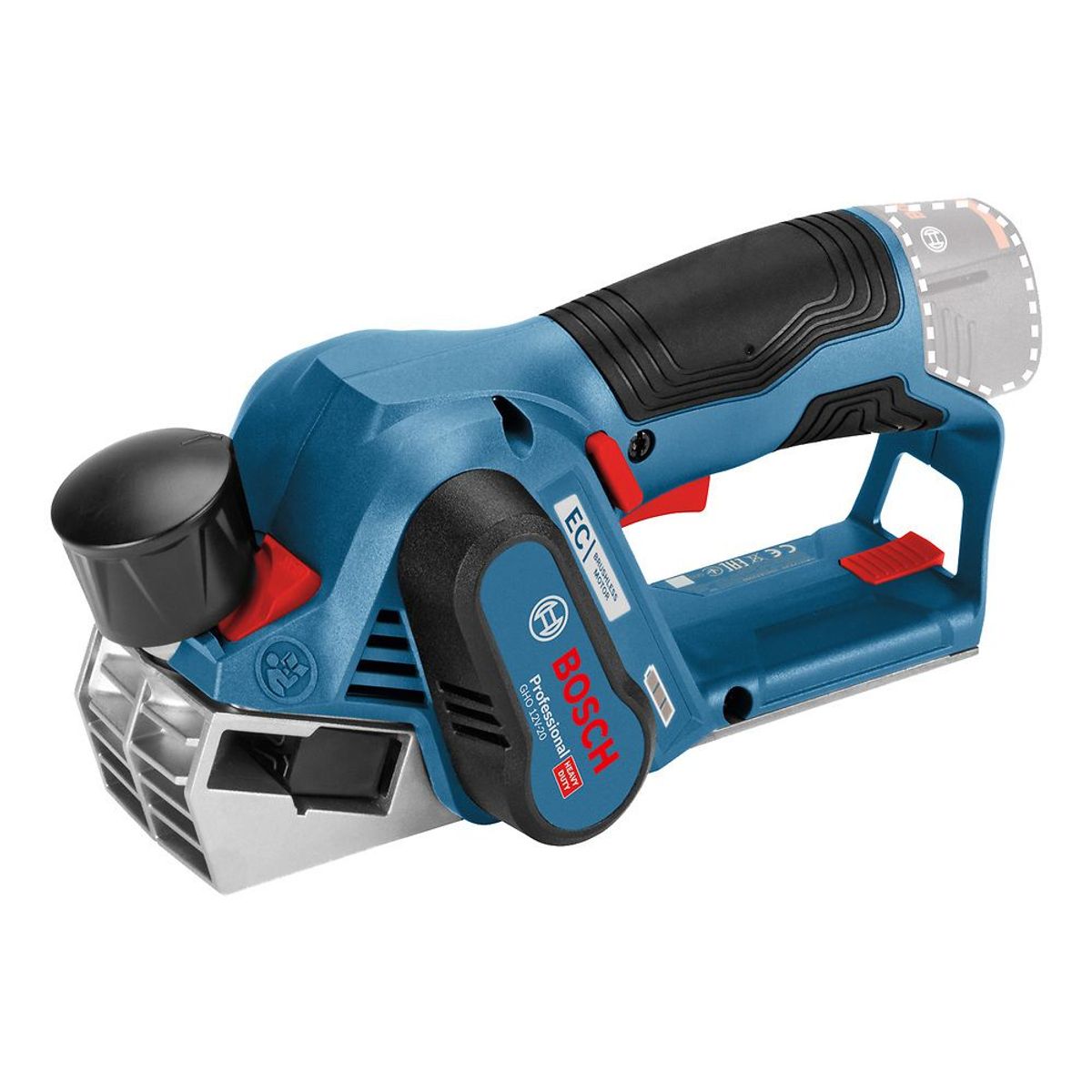 BOSCH - Cepillo Inalámbrico Bosch GHO 12V-20 Sin Bat