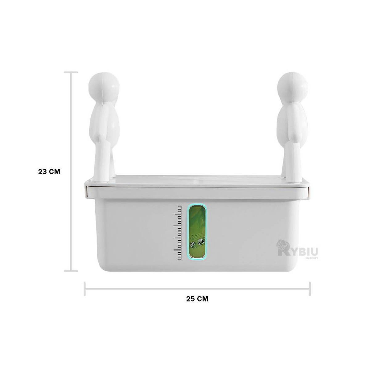 GENERICO - Estanterias con Diseño Humanoide para tus Paños Blanco