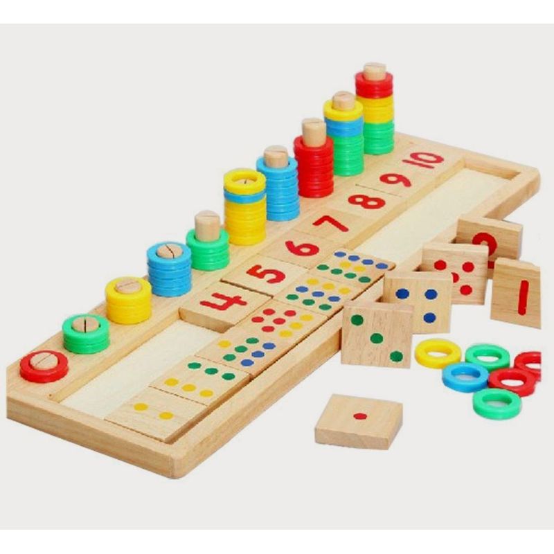 GENERICO - Tablero Montessori Seriacion Con Numeros