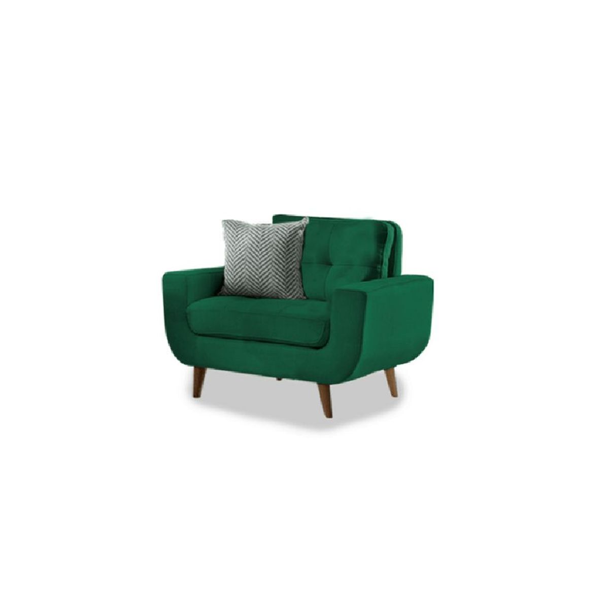 FABIANI HOME - Sillon Butaca Mango Fabiani Verde Oscuro