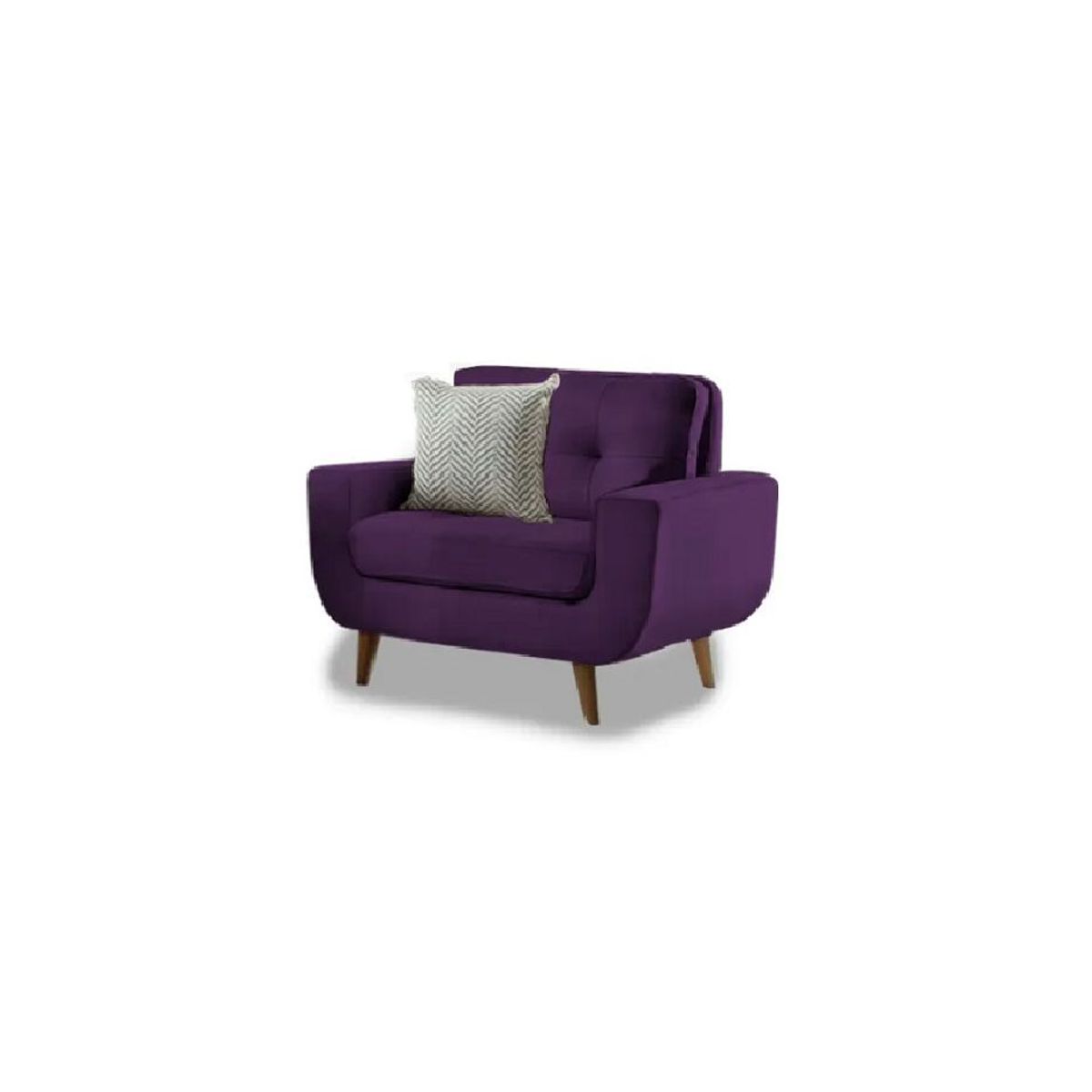 FABIANI HOME - Sillon Butaca Mango Fabiani Morado