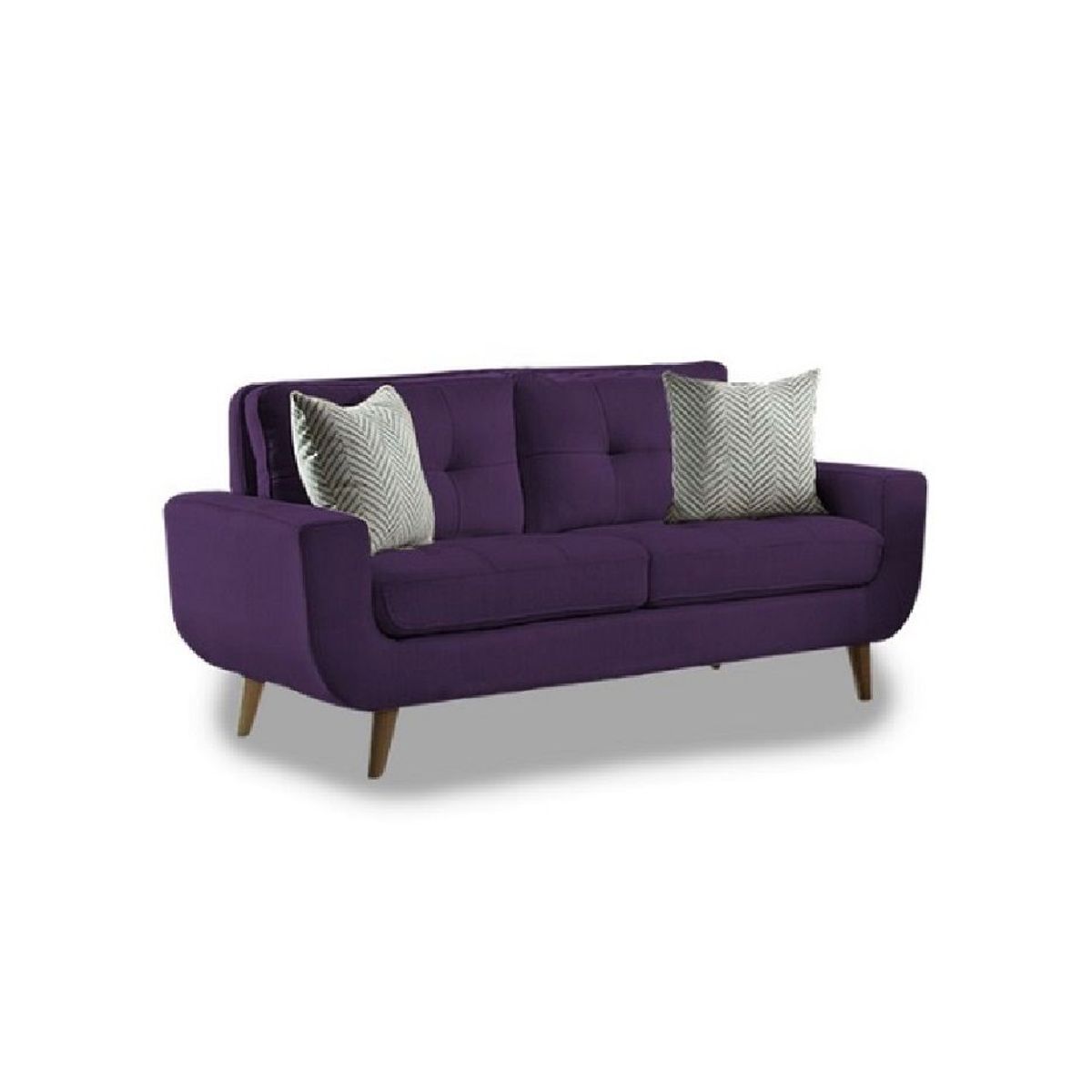 FABIANI HOME - Sofa de 2 Cuerpos Mango Fabiani Morado